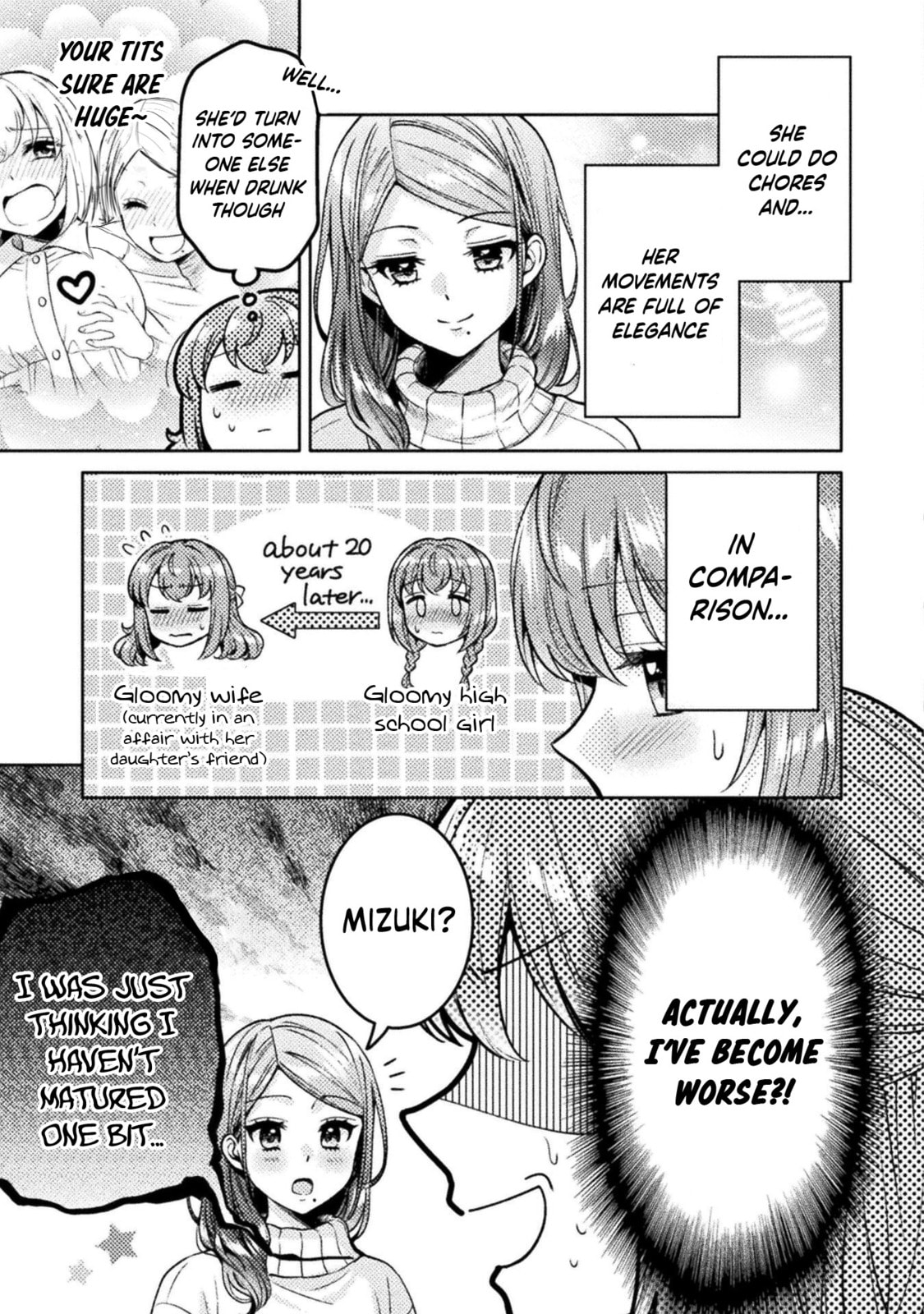 Hitozuma to JK Chapter 21 page 12 - 