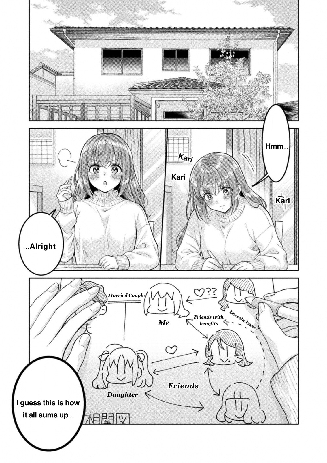 Hitozuma to JK Chapter 32 page 1 - 