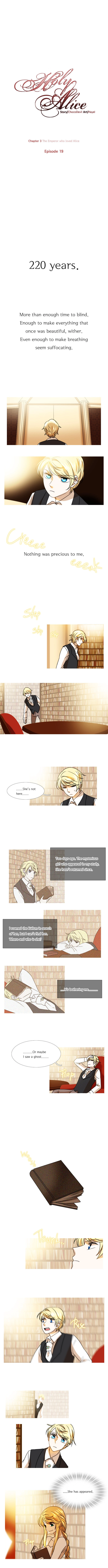 Holy Alice Chapter 19 page 1 - 