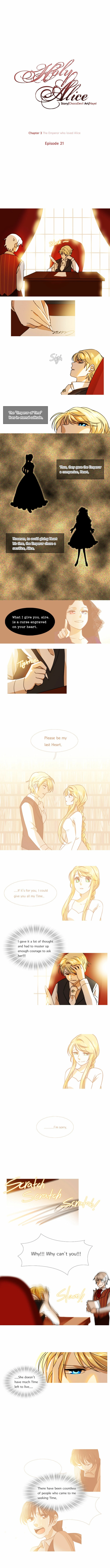 Holy Alice Chapter 21 page 1 - 