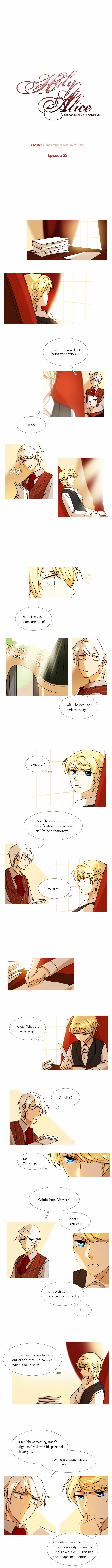 Holy Alice Chapter 22 page 1 - 