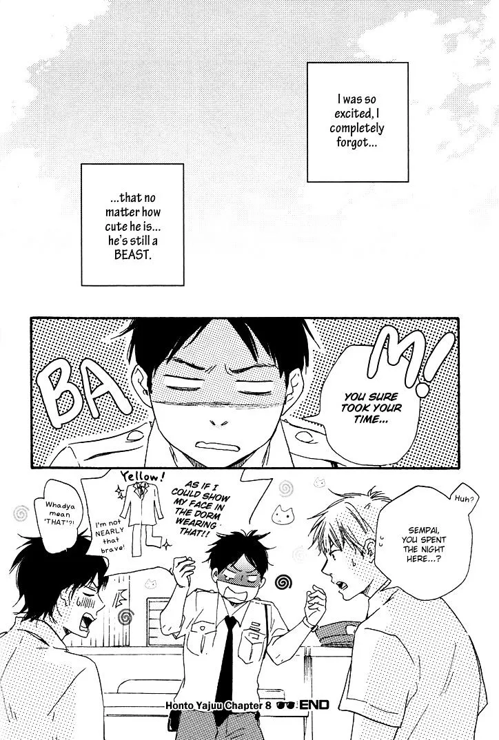 Honto Yajuu Chapter 8.2 page 32 - 