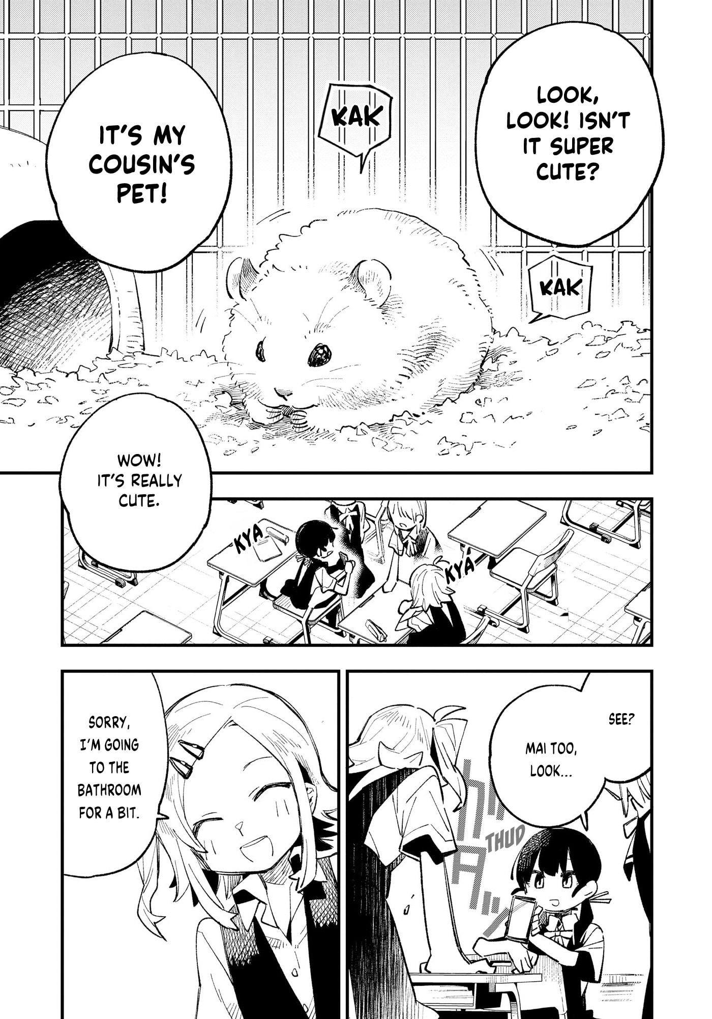 Horror Anthology Comic Shikaku Kureta Ai Chapter 5 page 1 - 