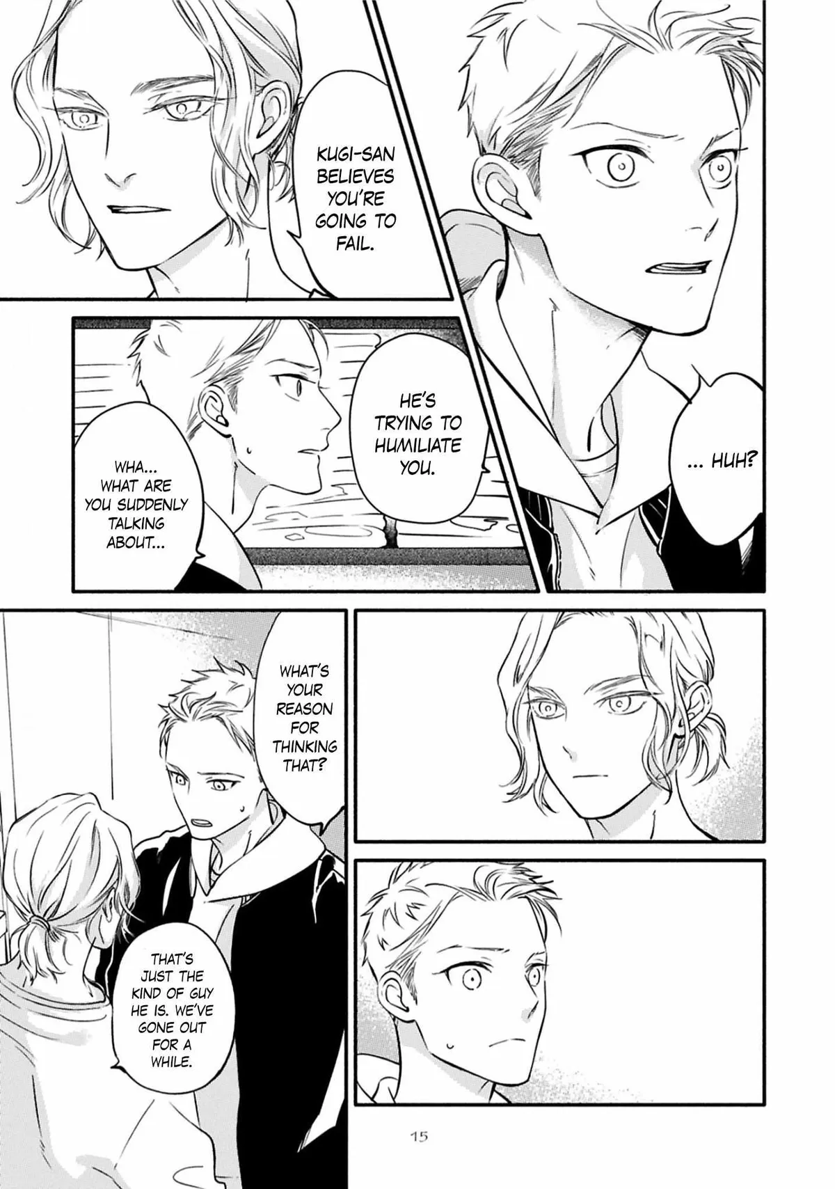 Hosaka-San to Miyoshi-Kun Chapter 7 page 22 - 