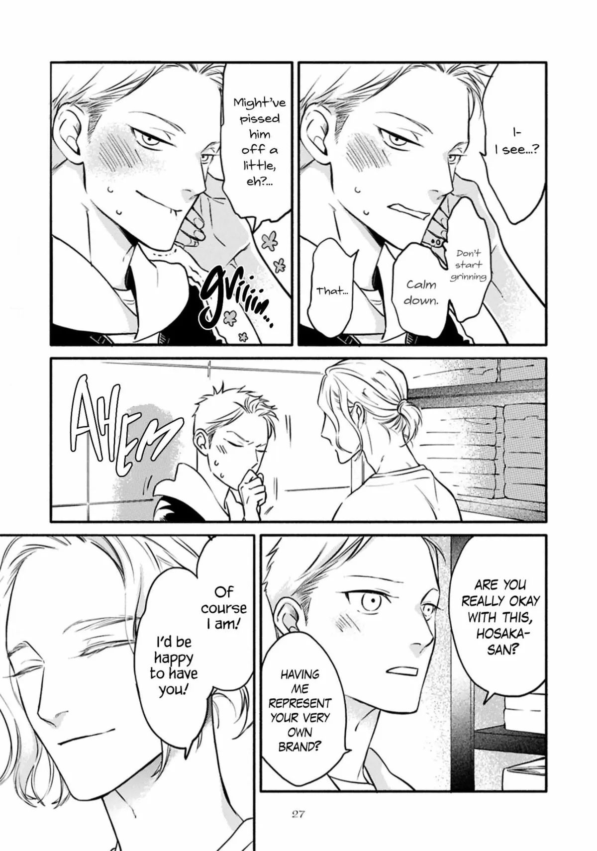 Hosaka-San to Miyoshi-Kun Chapter 7 page 34 - 