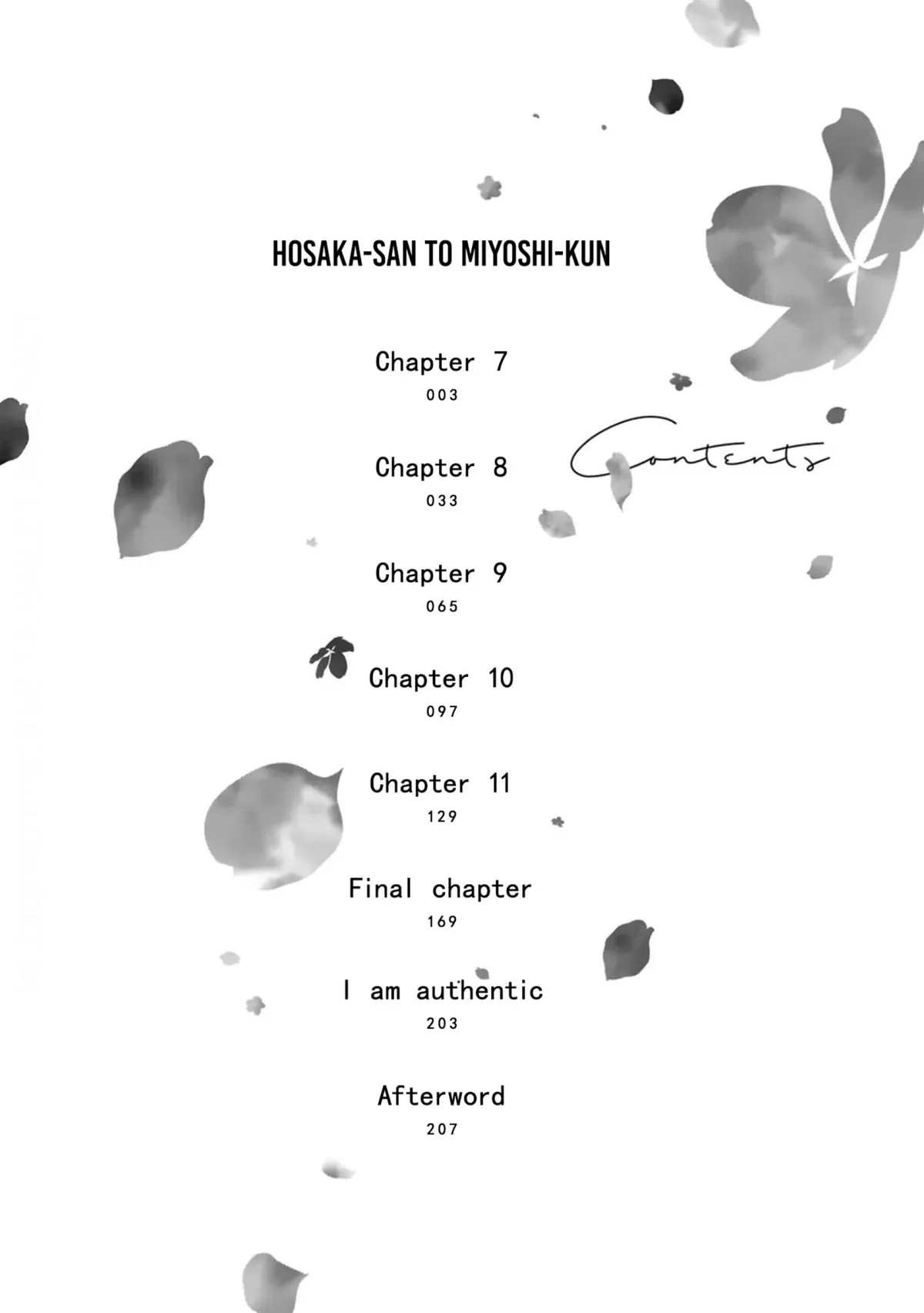 Hosaka-San to Miyoshi-Kun Chapter 7 page 9 - 