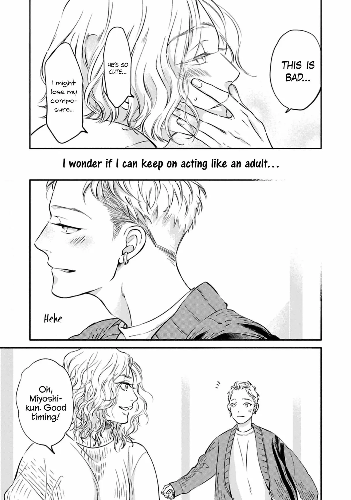Hosaka-San to Miyoshi-Kun Chapter 8 page 33 - 