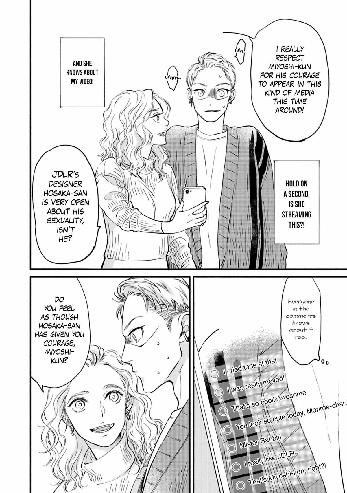 Hosaka-San to Miyoshi-Kun Chapter 9 page 8 - 