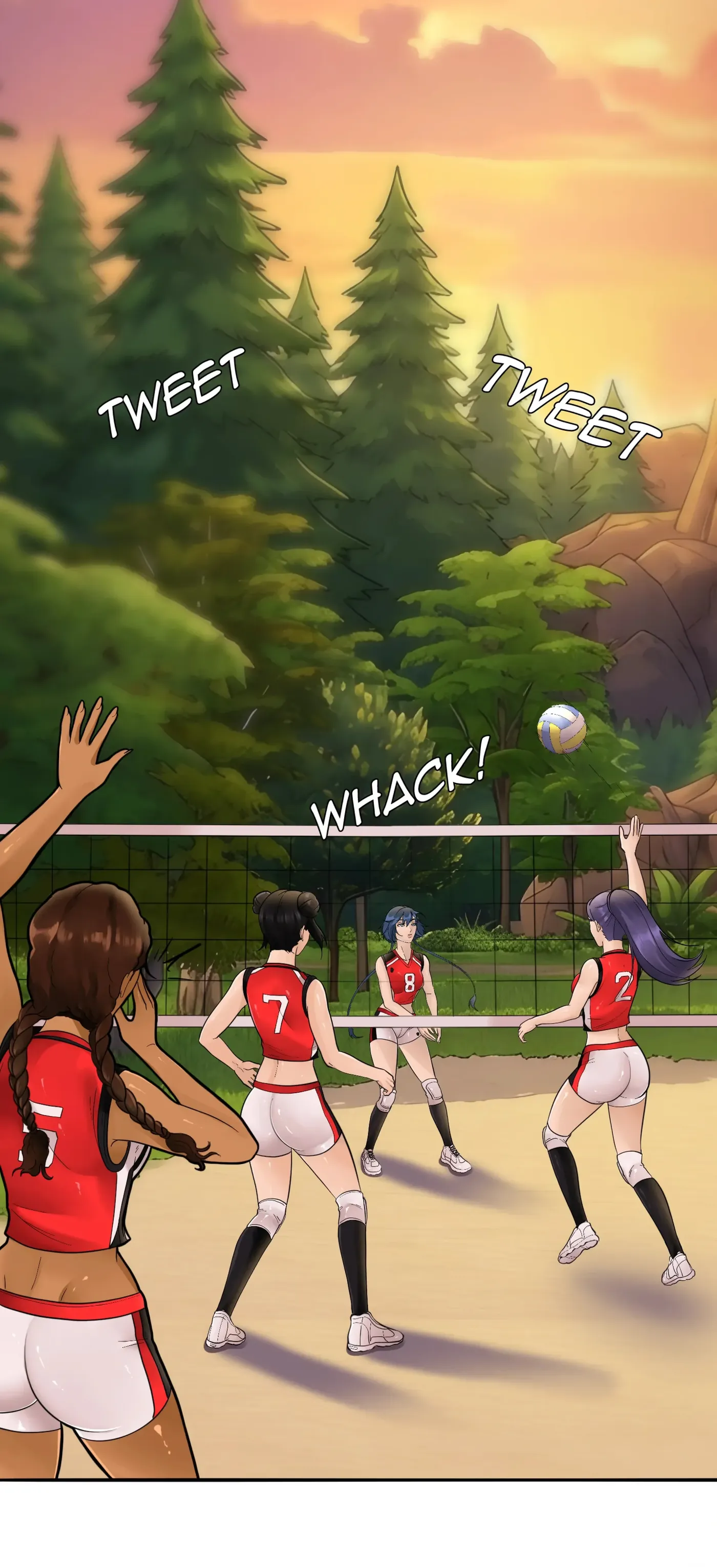 Hot Serve Chapter 7 page 29 - 