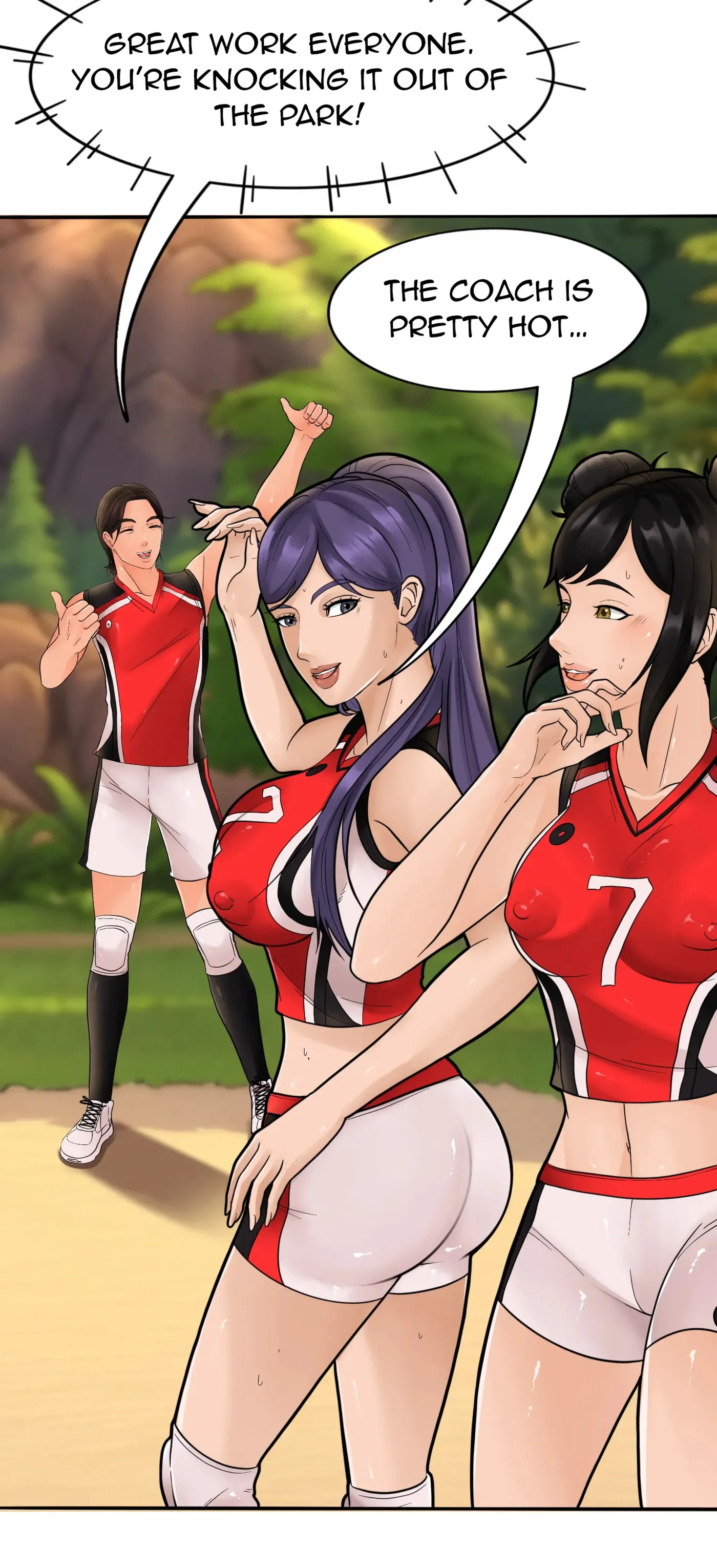 Hot Serve Chapter 7 page 31 - 