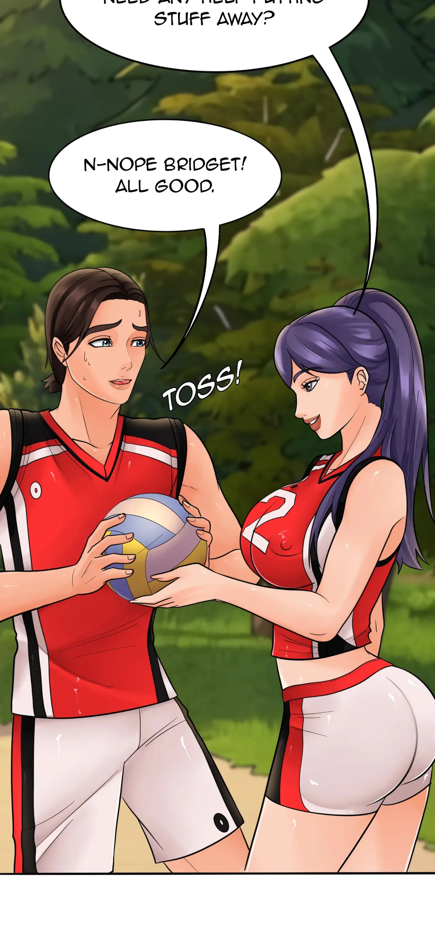 Hot Serve Chapter 7 page 35 - 
