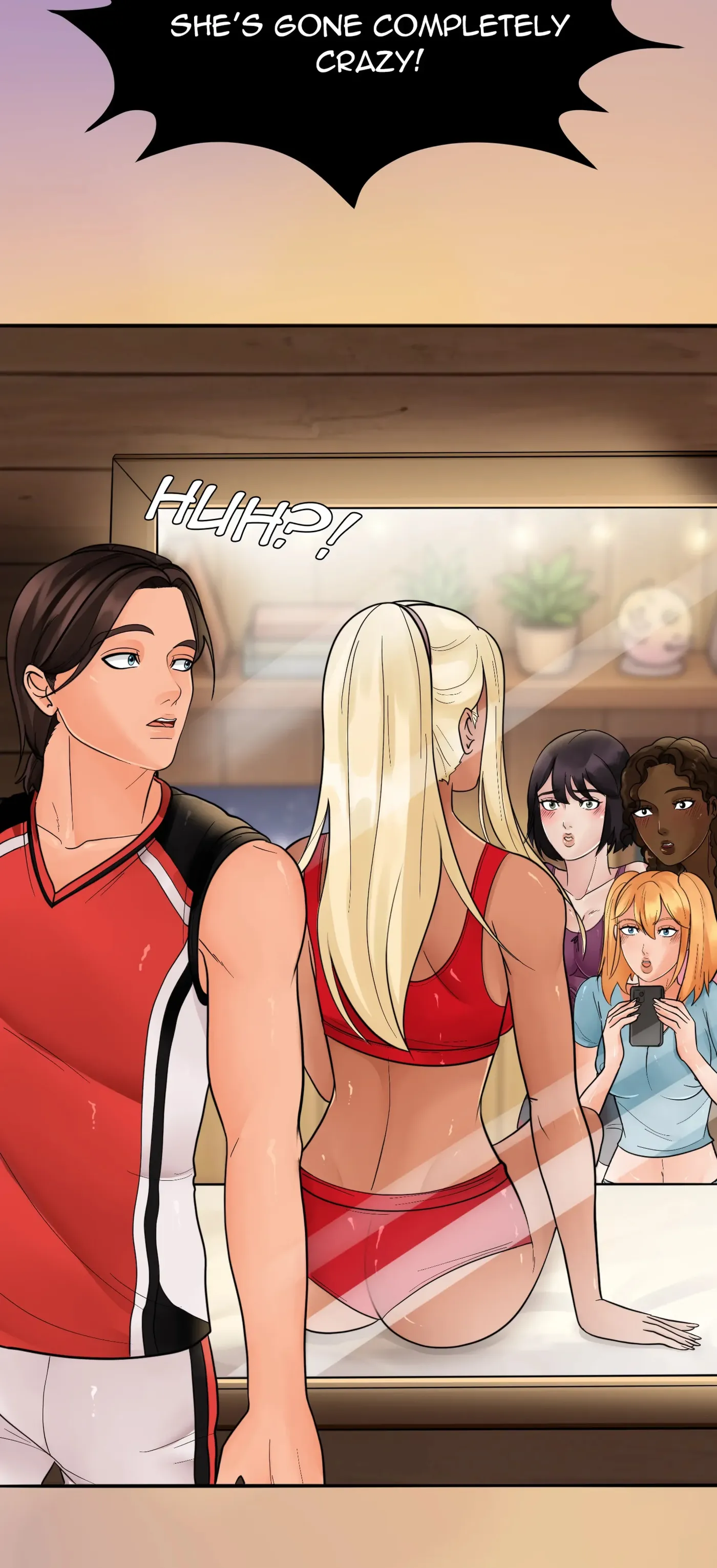 Hot Serve Chapter 7 page 55 - 