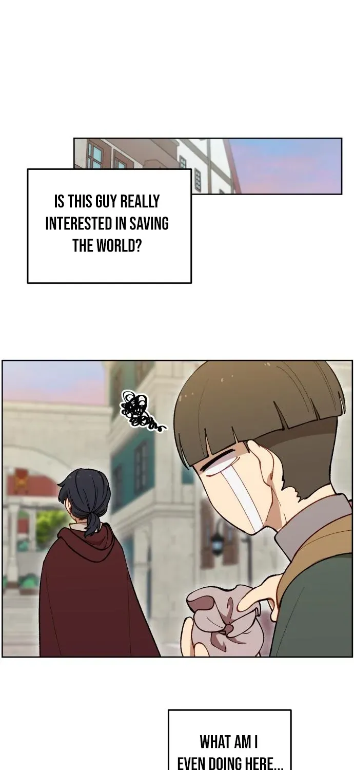 How Is the Hero’s Name Just “Aaaah”? Chapter 6 page 33 - 