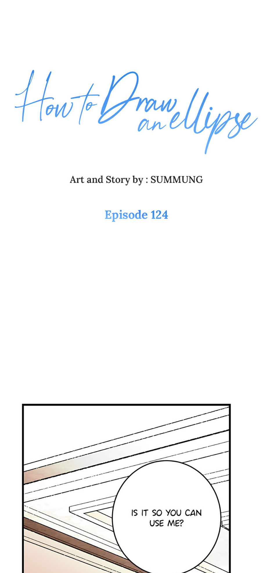 How to Draw an Ellipse Chapter 124 page 1 - 