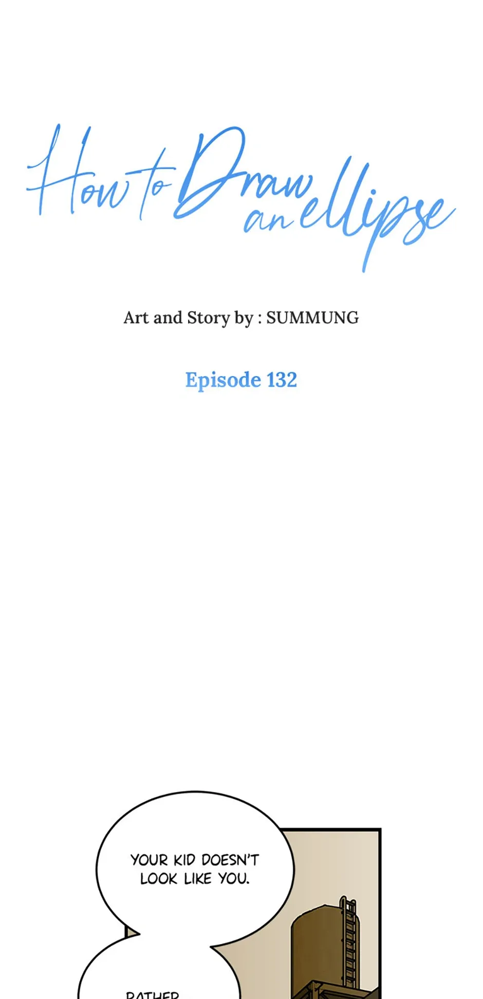 How to Draw an Ellipse Chapter 132 page 1 - 