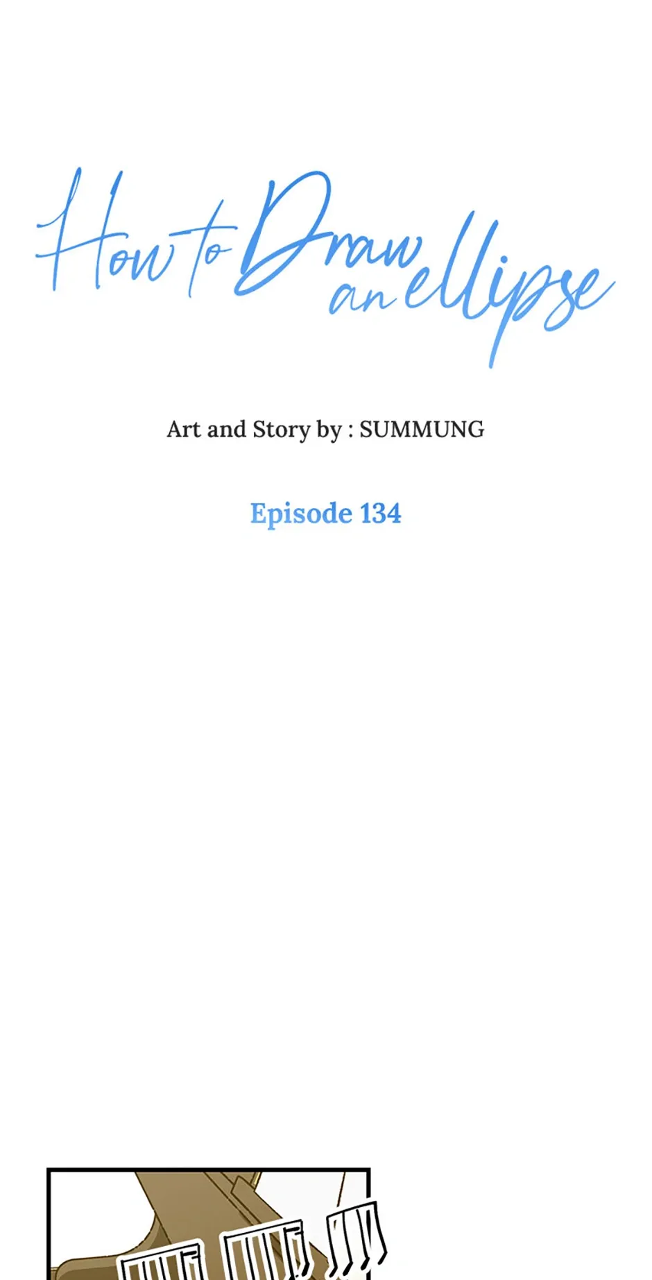 How to Draw an Ellipse Chapter 134 page 1 - 