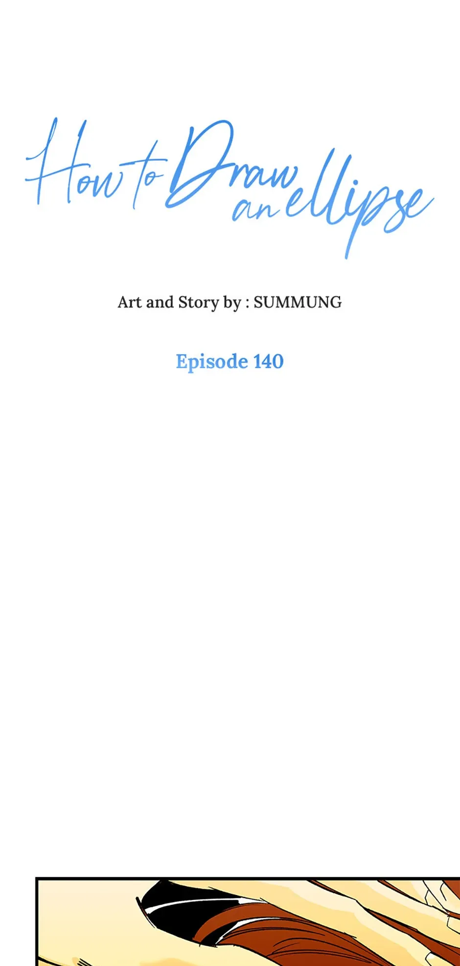 How to Draw an Ellipse Chapter 140 page 1 - 