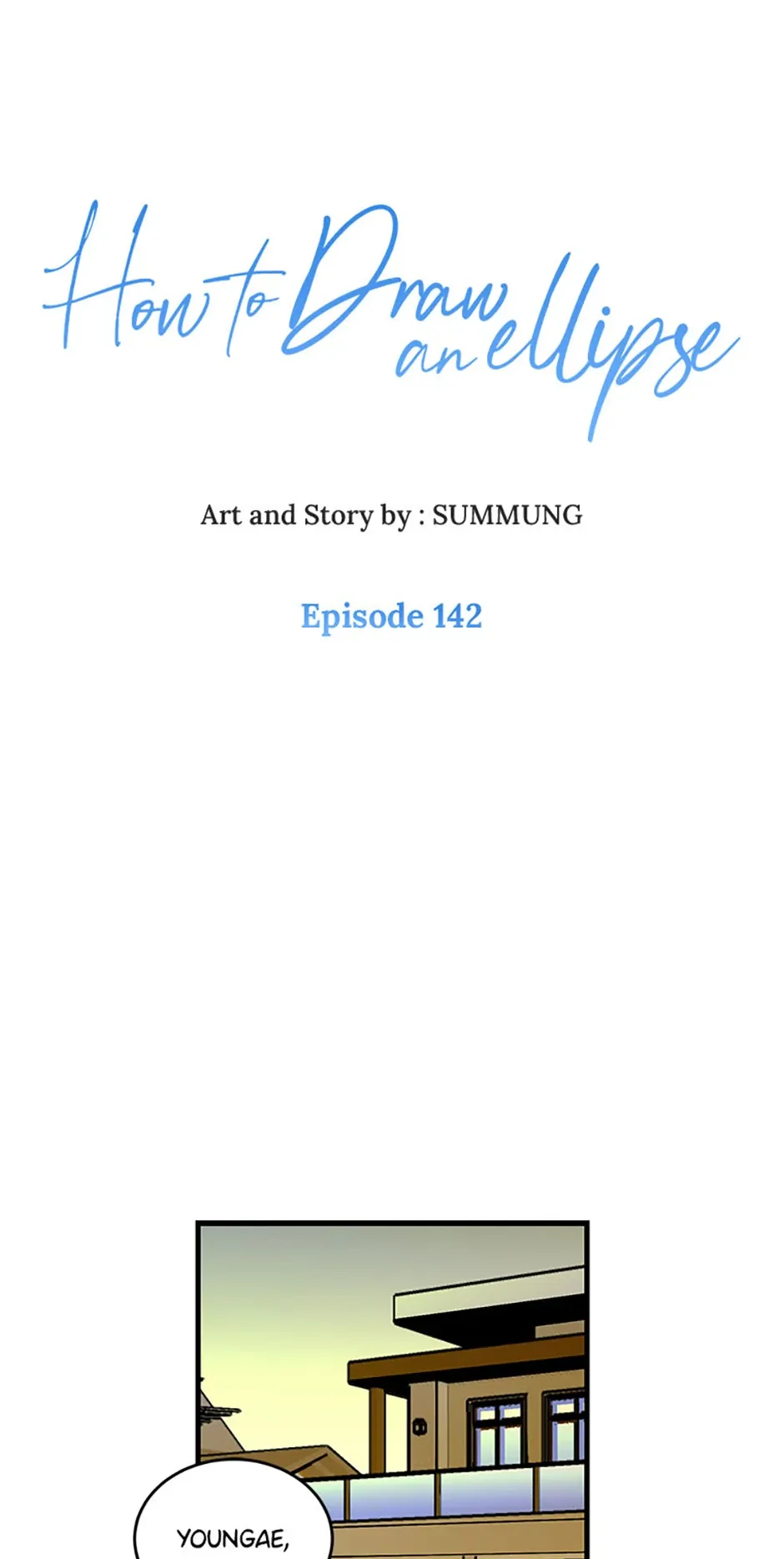 How to Draw an Ellipse Chapter 142 page 1 - 
