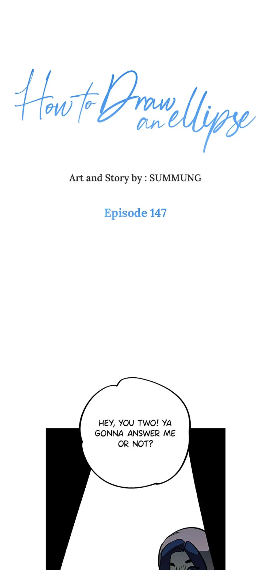 How to Draw an Ellipse Chapter 147 page 1 - 