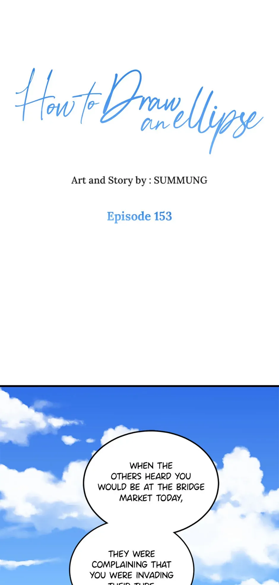How to Draw an Ellipse Chapter 153 page 1 - 