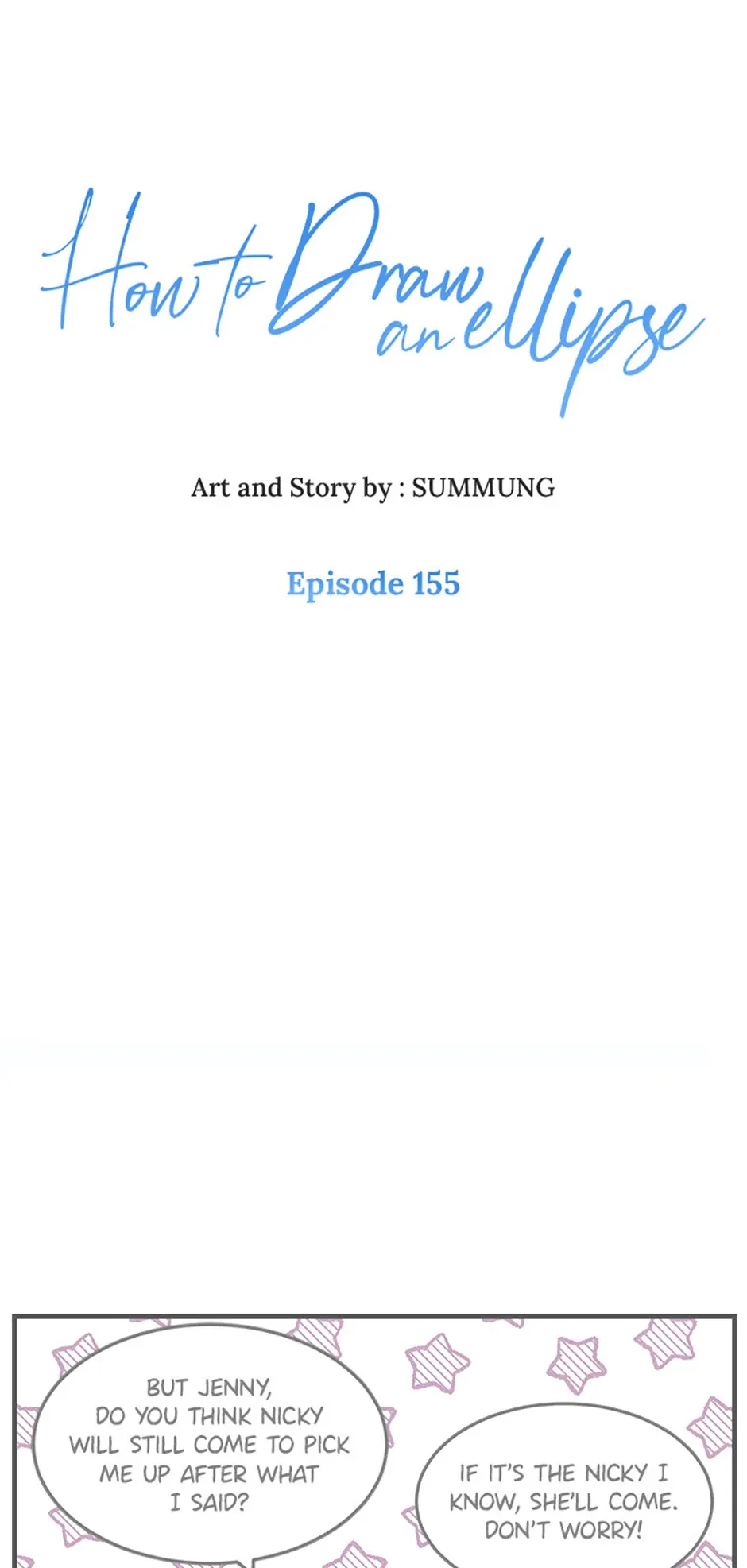How to Draw an Ellipse Chapter 155 page 1 - 