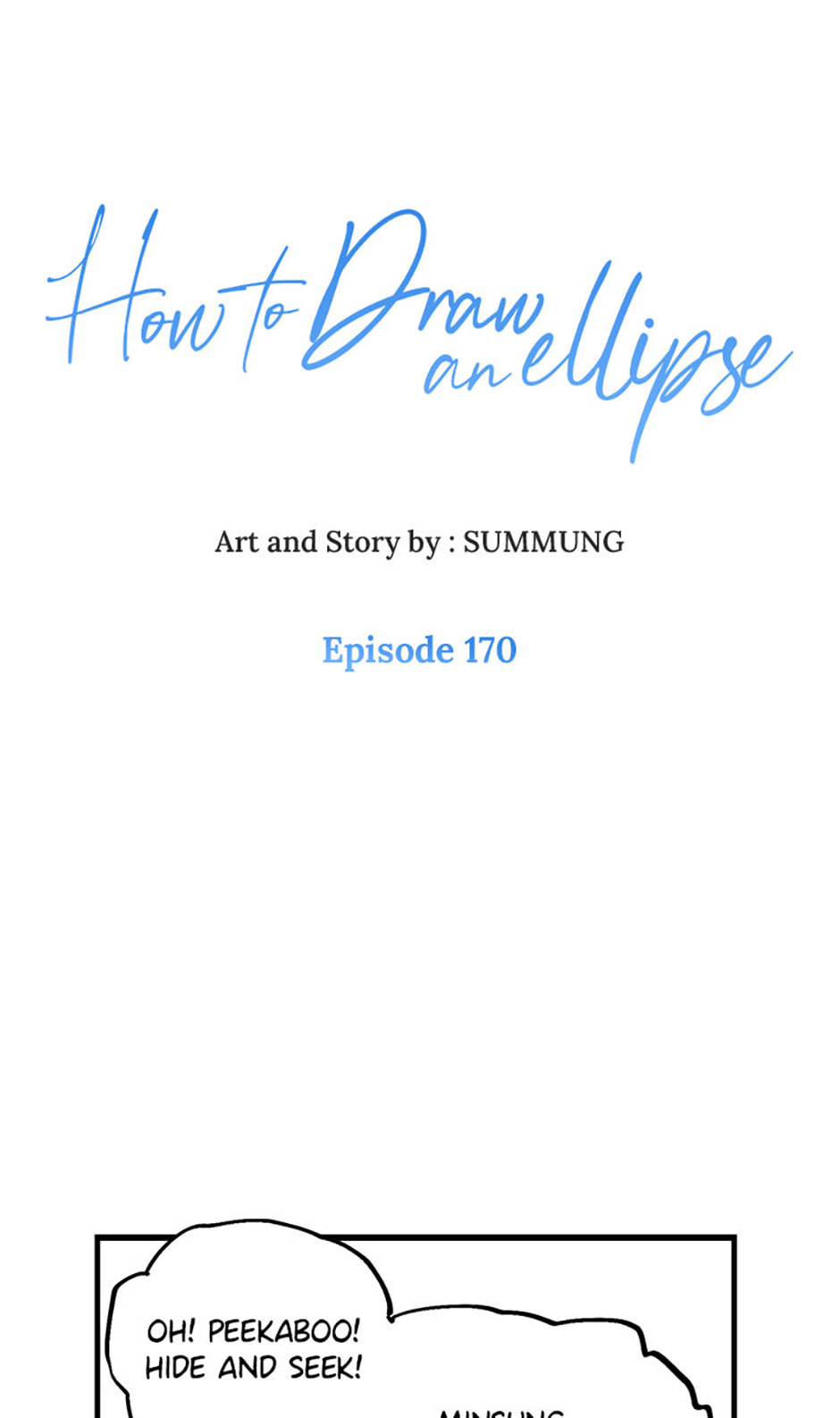 How to Draw an Ellipse Chapter 170 page 1 - 