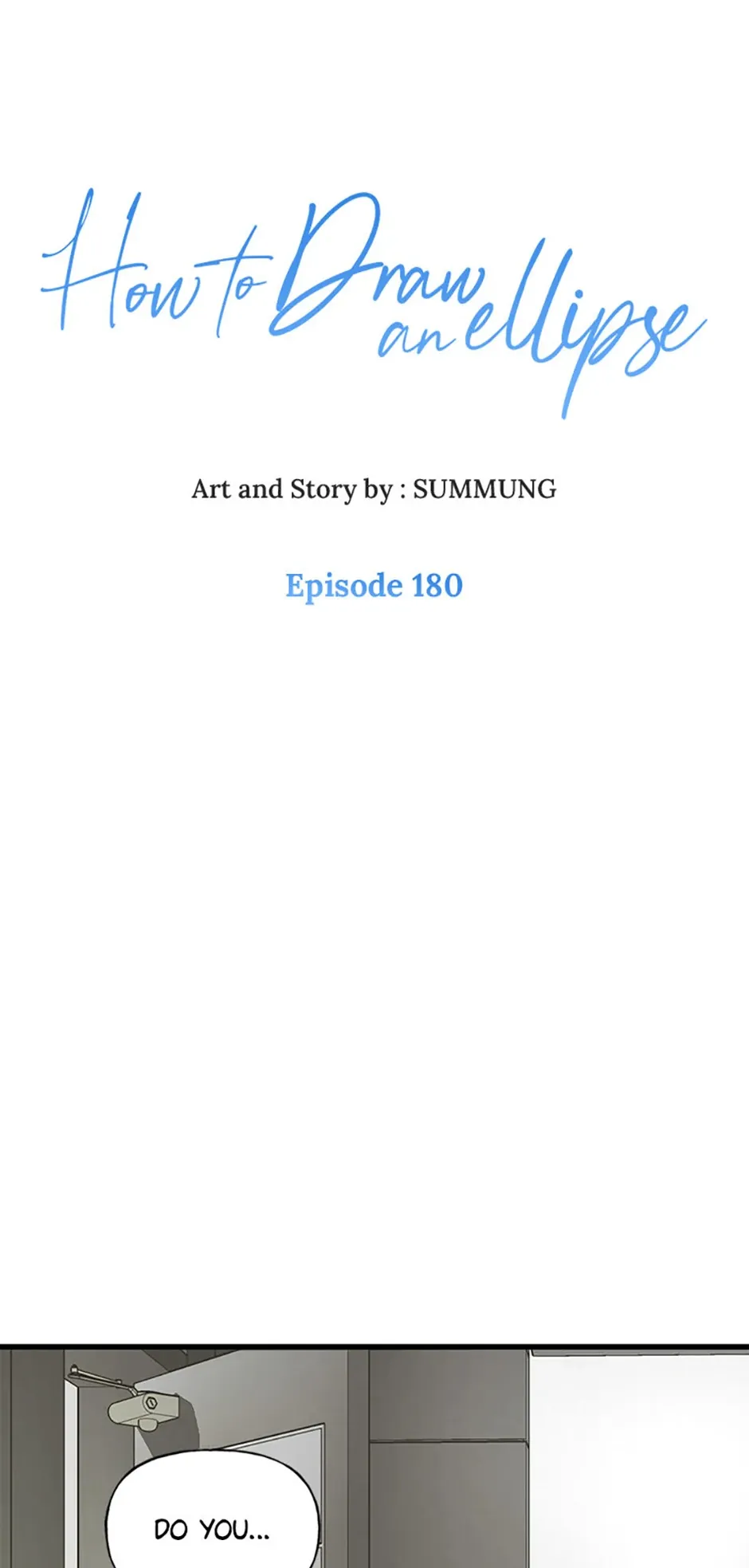 How to Draw an Ellipse Chapter 180 page 1 - 