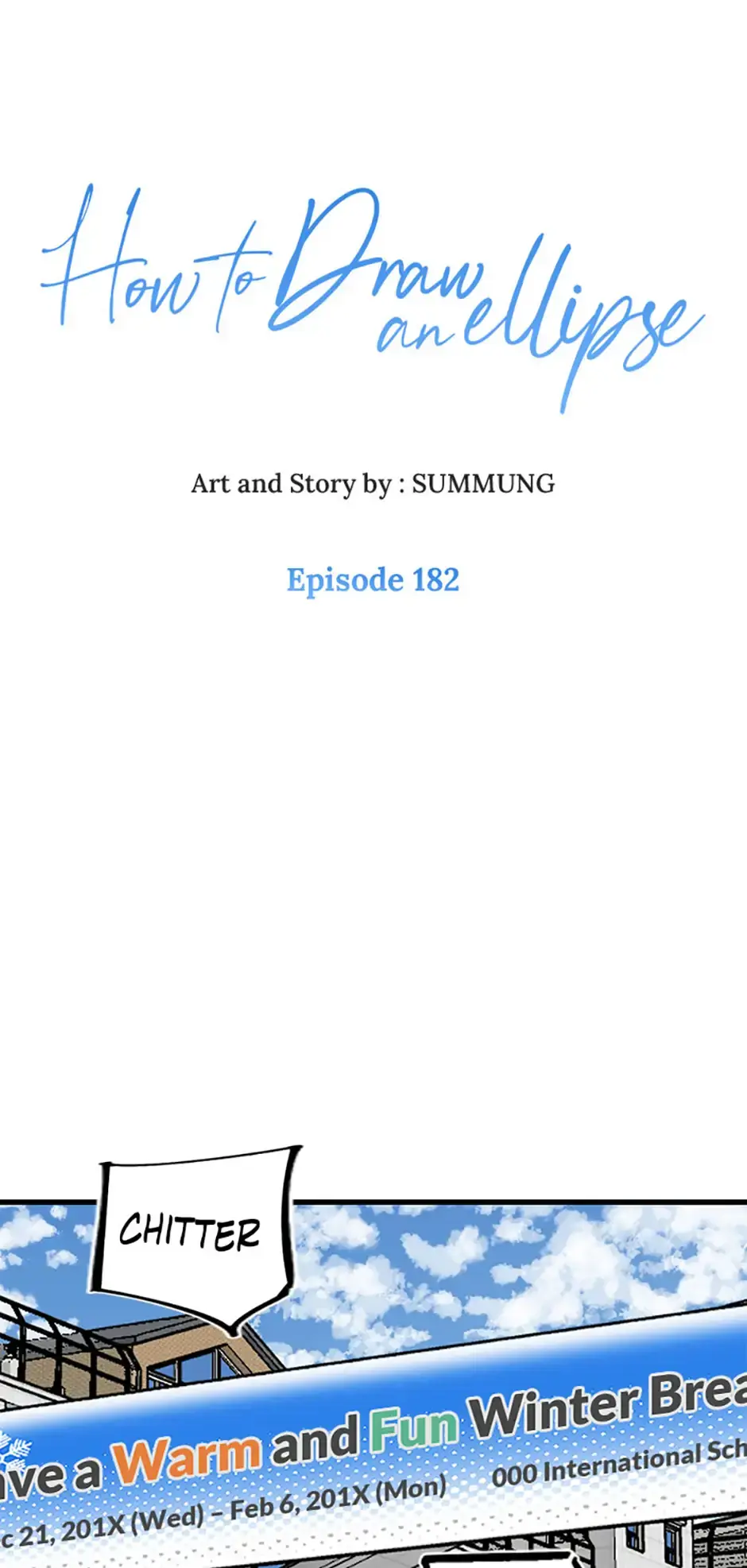 How to Draw an Ellipse Chapter 182 page 1 - 
