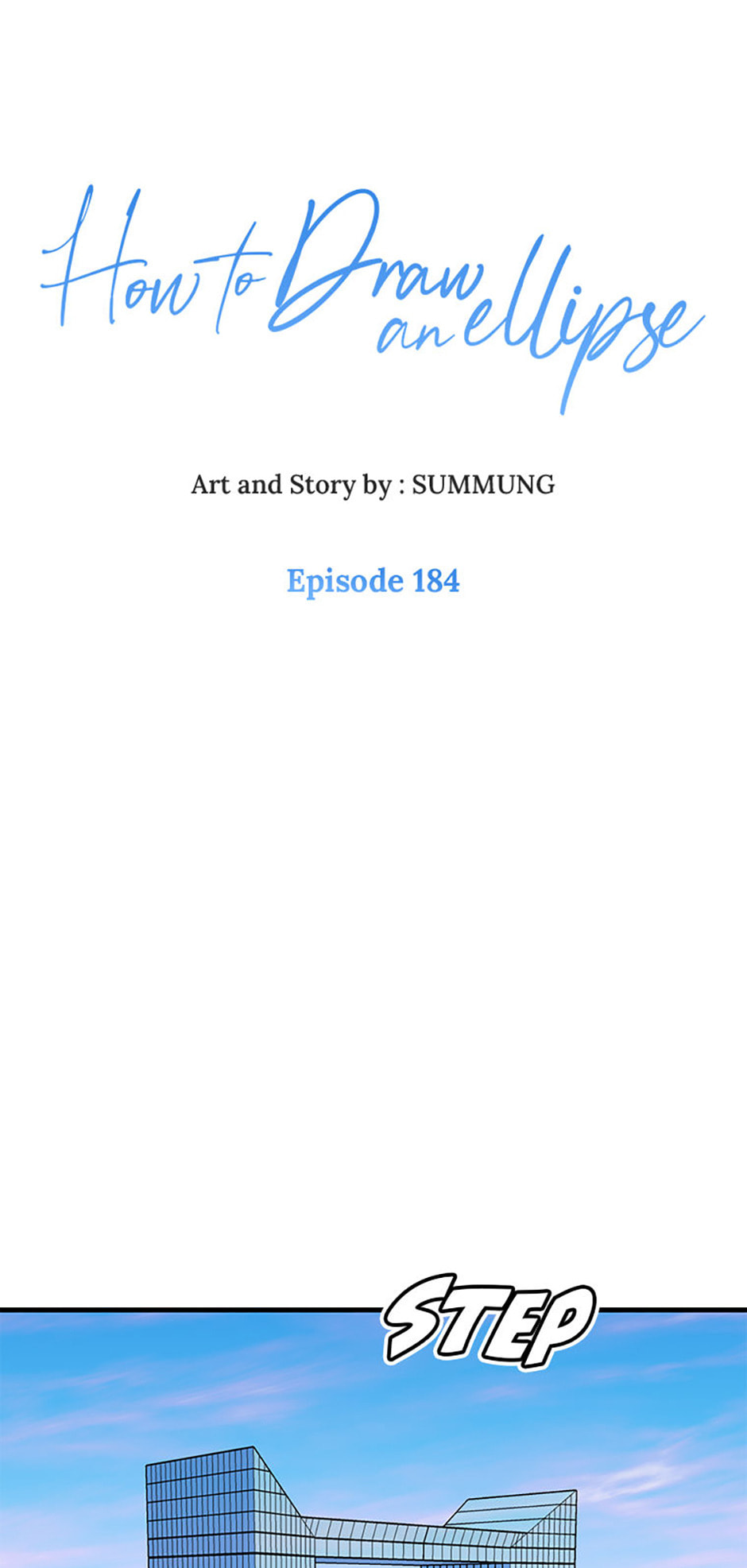 How to Draw an Ellipse Chapter 184 page 1 - 