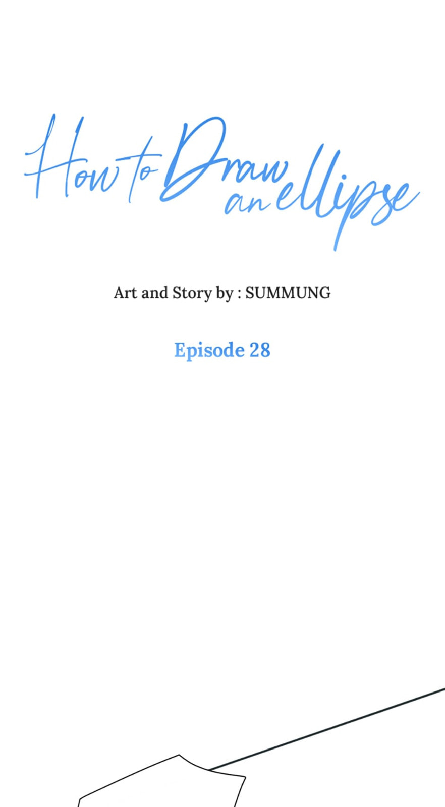 How to Draw an Ellipse Chapter 28 page 1 - 