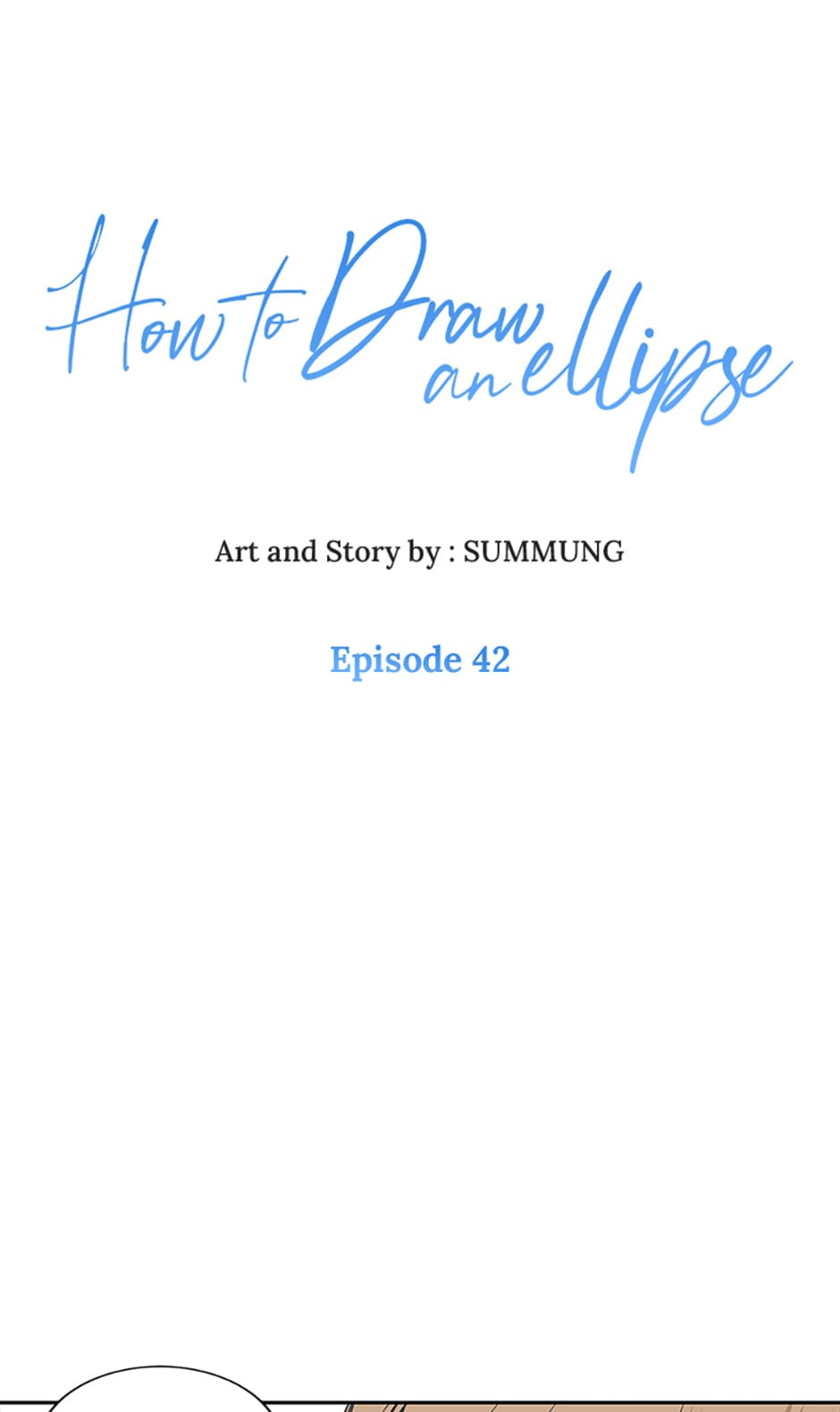 How to Draw an Ellipse Chapter 42 page 1 - 