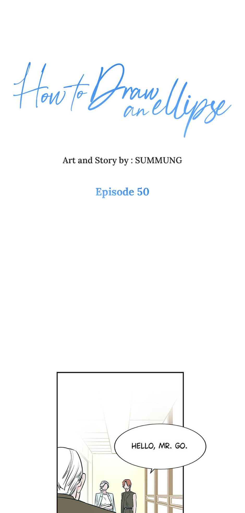 How to Draw an Ellipse Chapter 50 page 1 - 