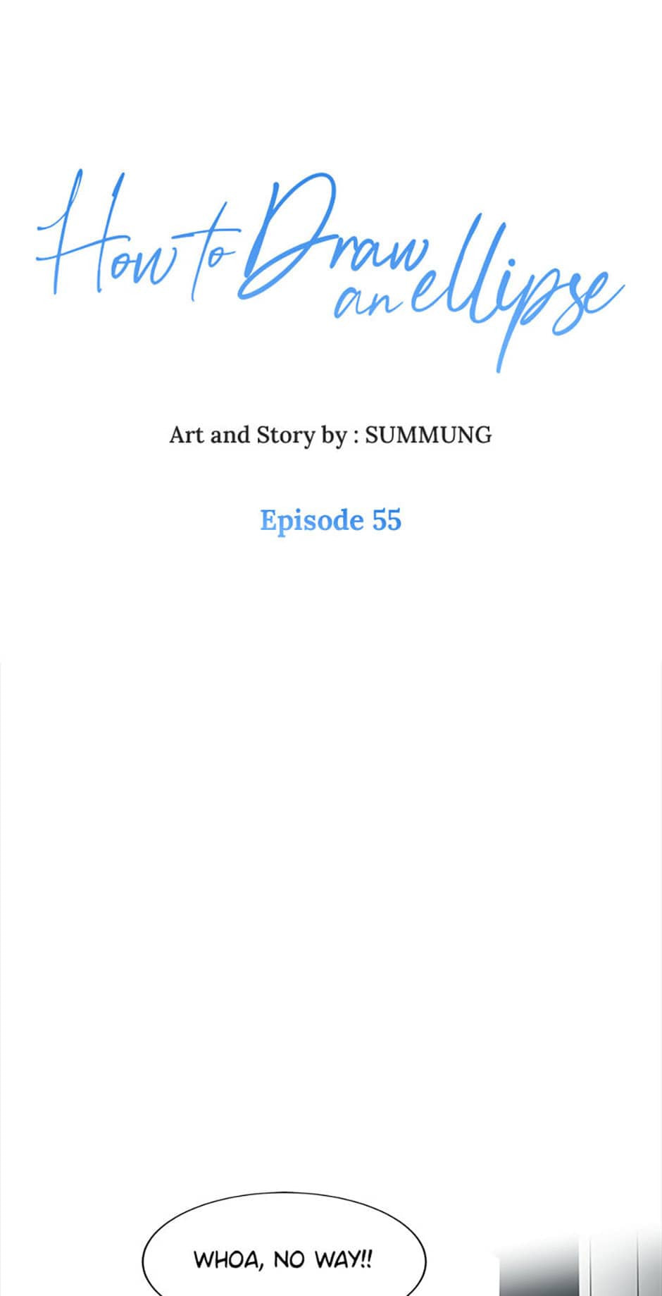 How to Draw an Ellipse Chapter 55 page 1 - 
