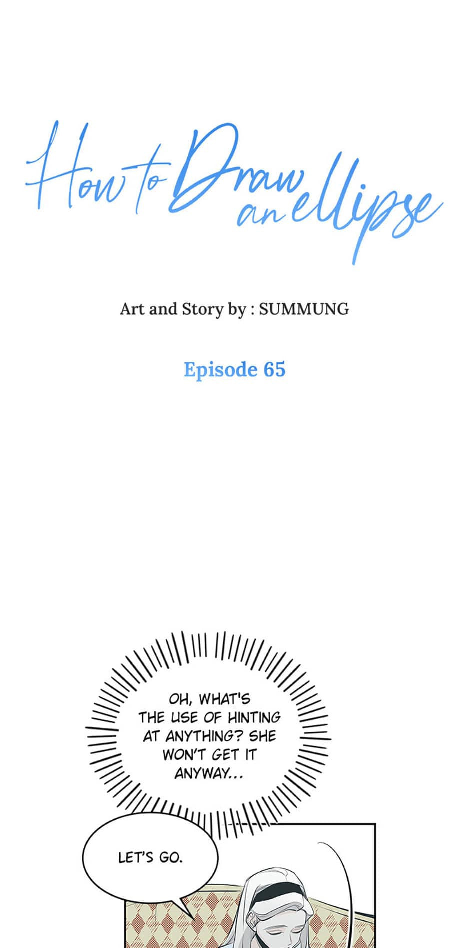 How to Draw an Ellipse Chapter 65 page 1 - 