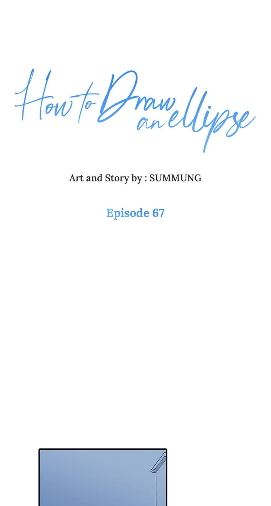 How to Draw an Ellipse Chapter 67 page 1 - 