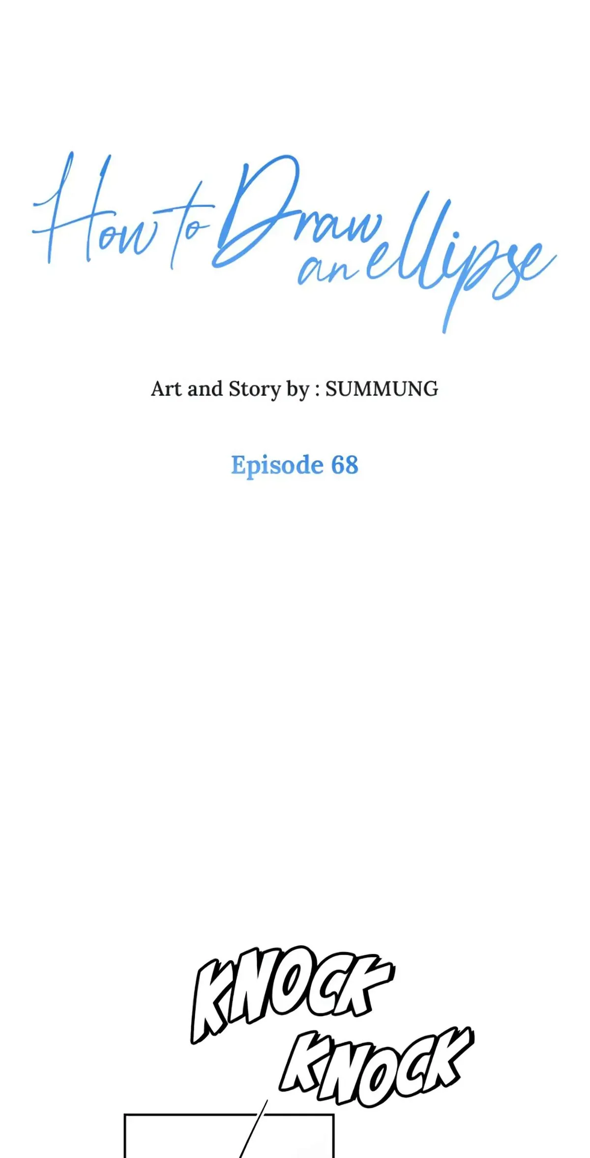 How to Draw an Ellipse Chapter 68 page 1 - 