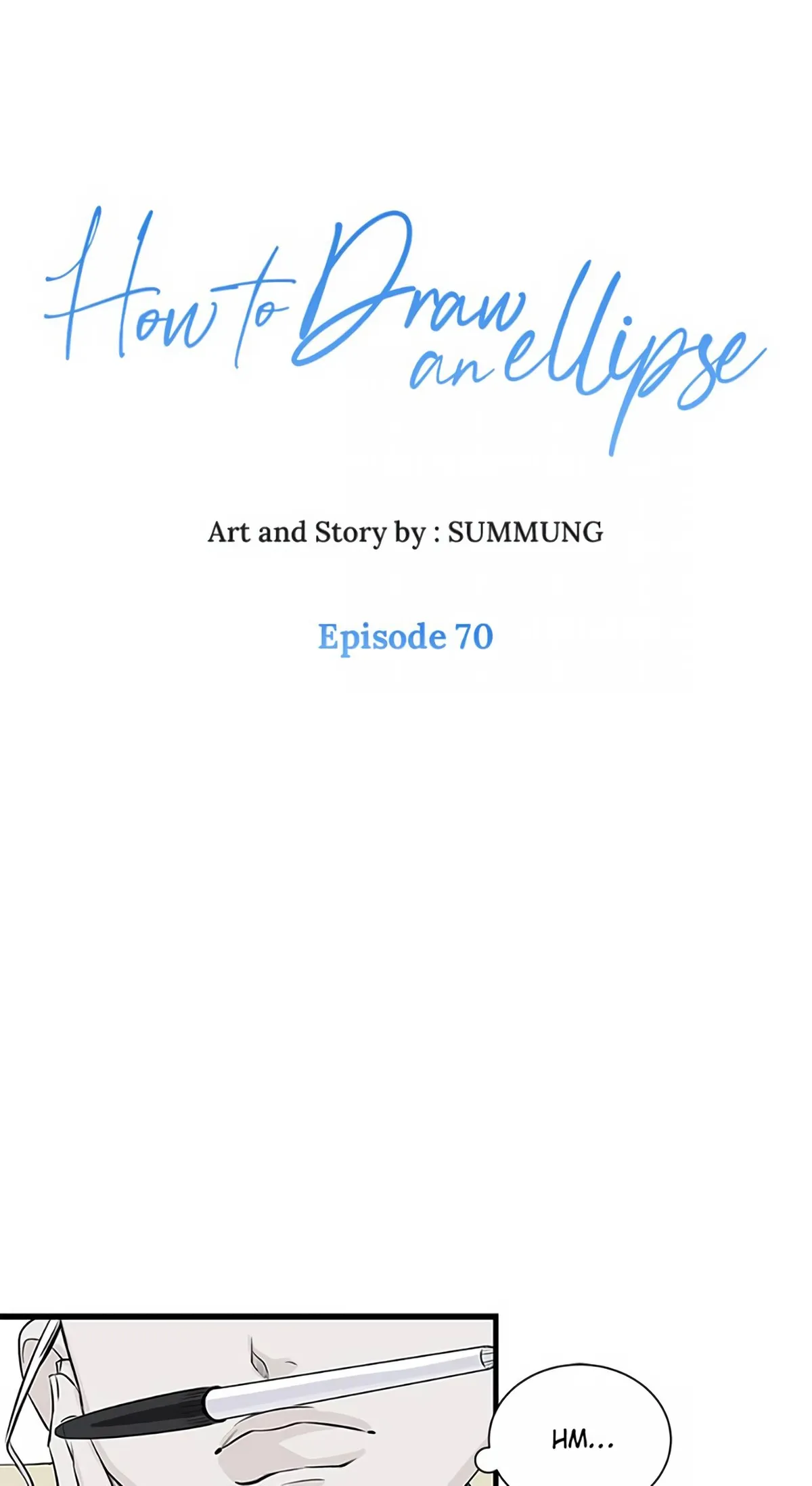 How to Draw an Ellipse Chapter 70 page 1 - 