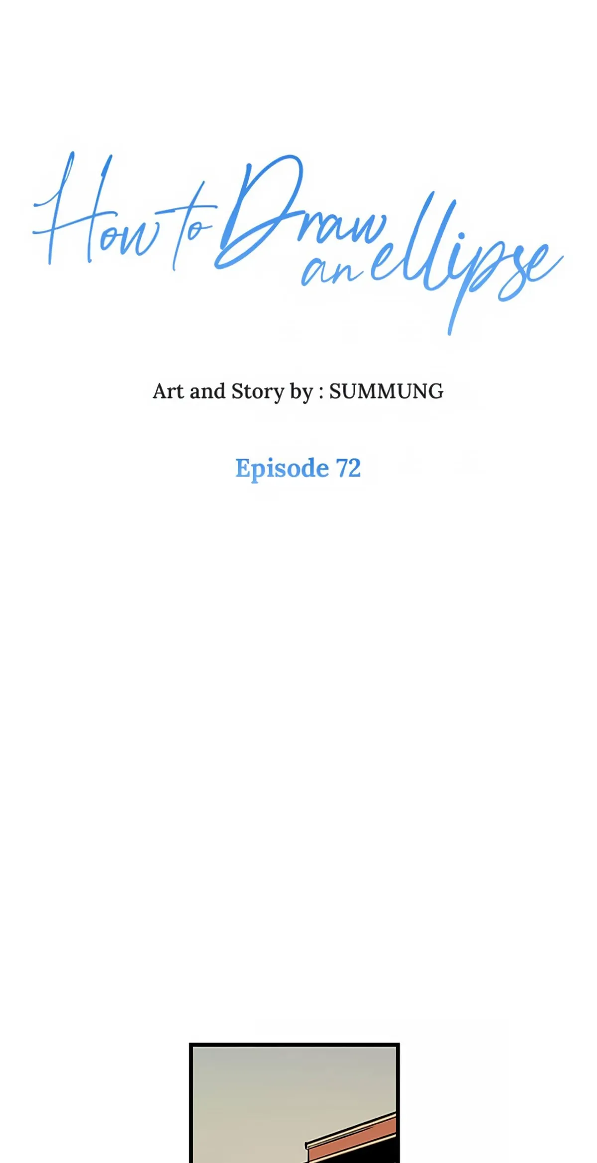 How to Draw an Ellipse Chapter 72 page 1 - 