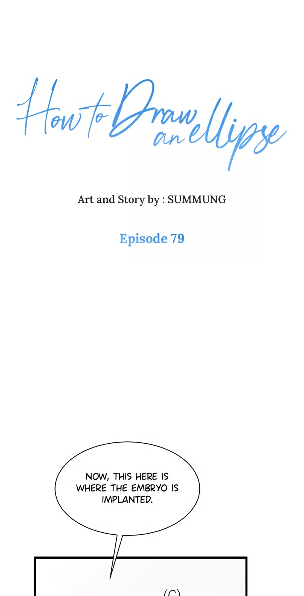 How to Draw an Ellipse Chapter 79 page 1 - 