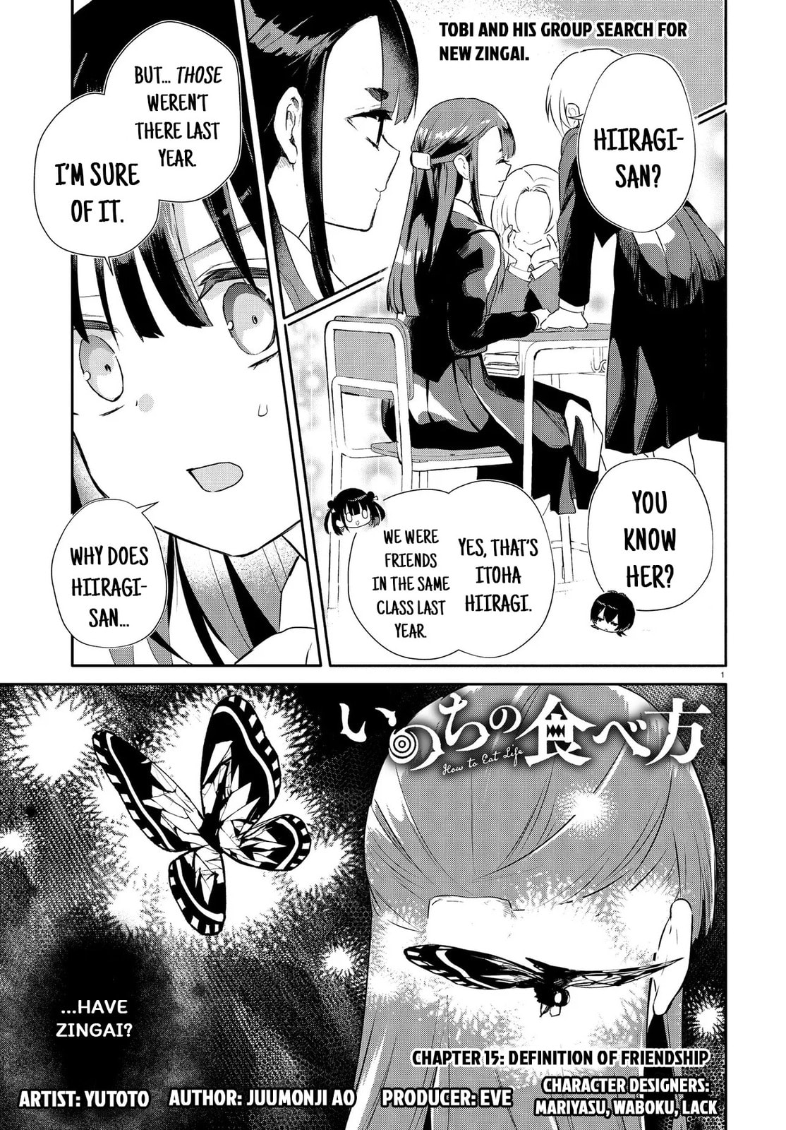 How to Eat Life Chapter 15.2 page 1 - 