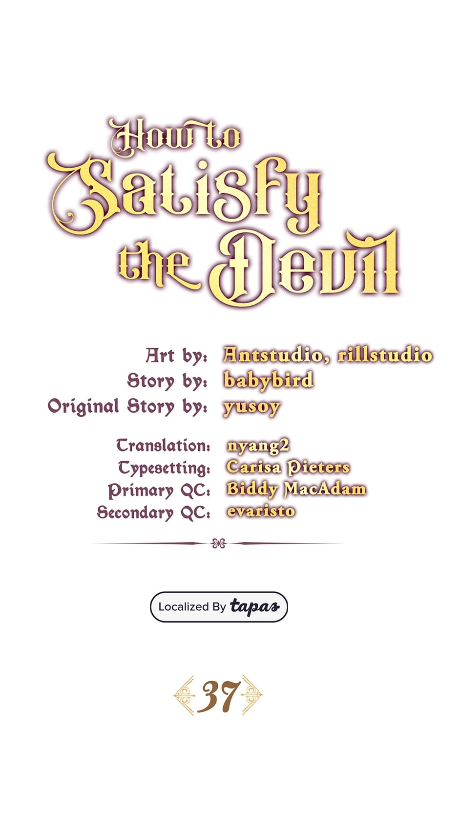 How to Satisfy the Devil Chapter 37 page 7 - 