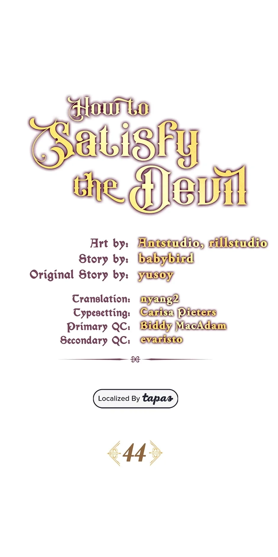 How to Satisfy the Devil Chapter 44 page 27 - 