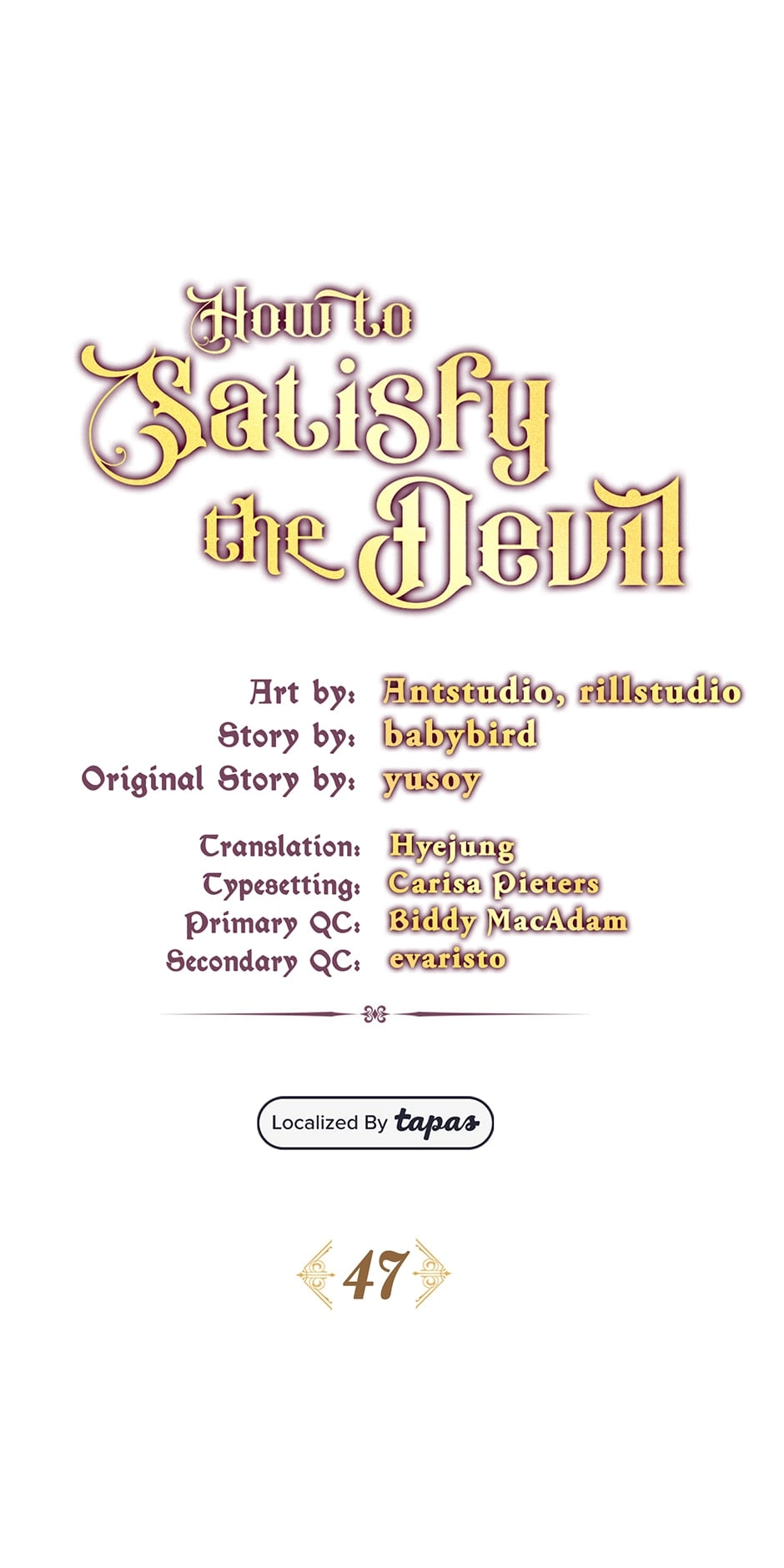 How to Satisfy the Devil Chapter 47 page 23 - 