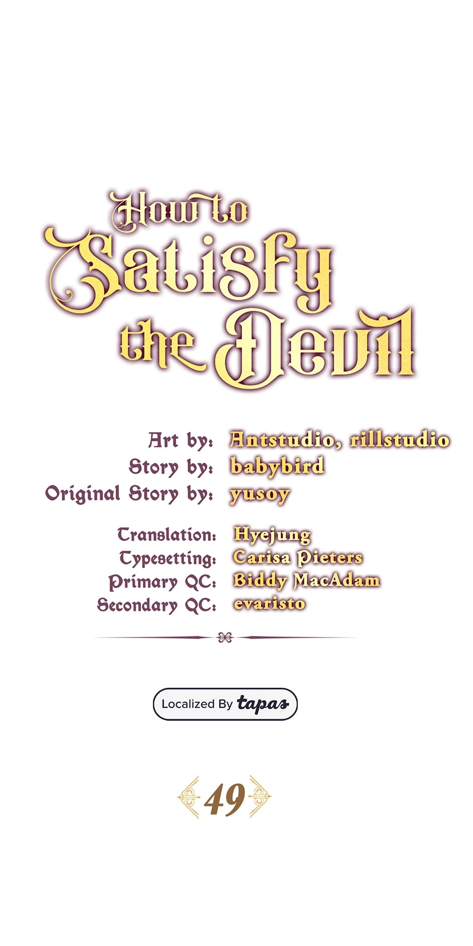 How to Satisfy the Devil Chapter 49 page 20 - 