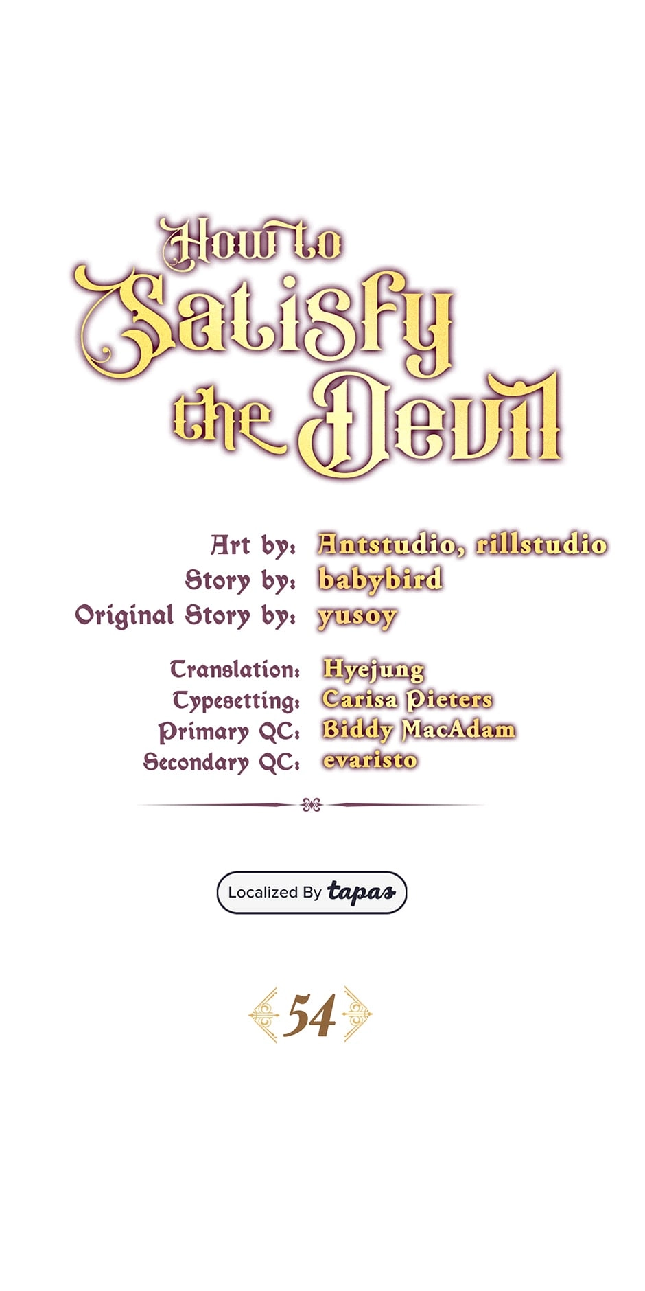 How to Satisfy the Devil Chapter 54 page 12 - 