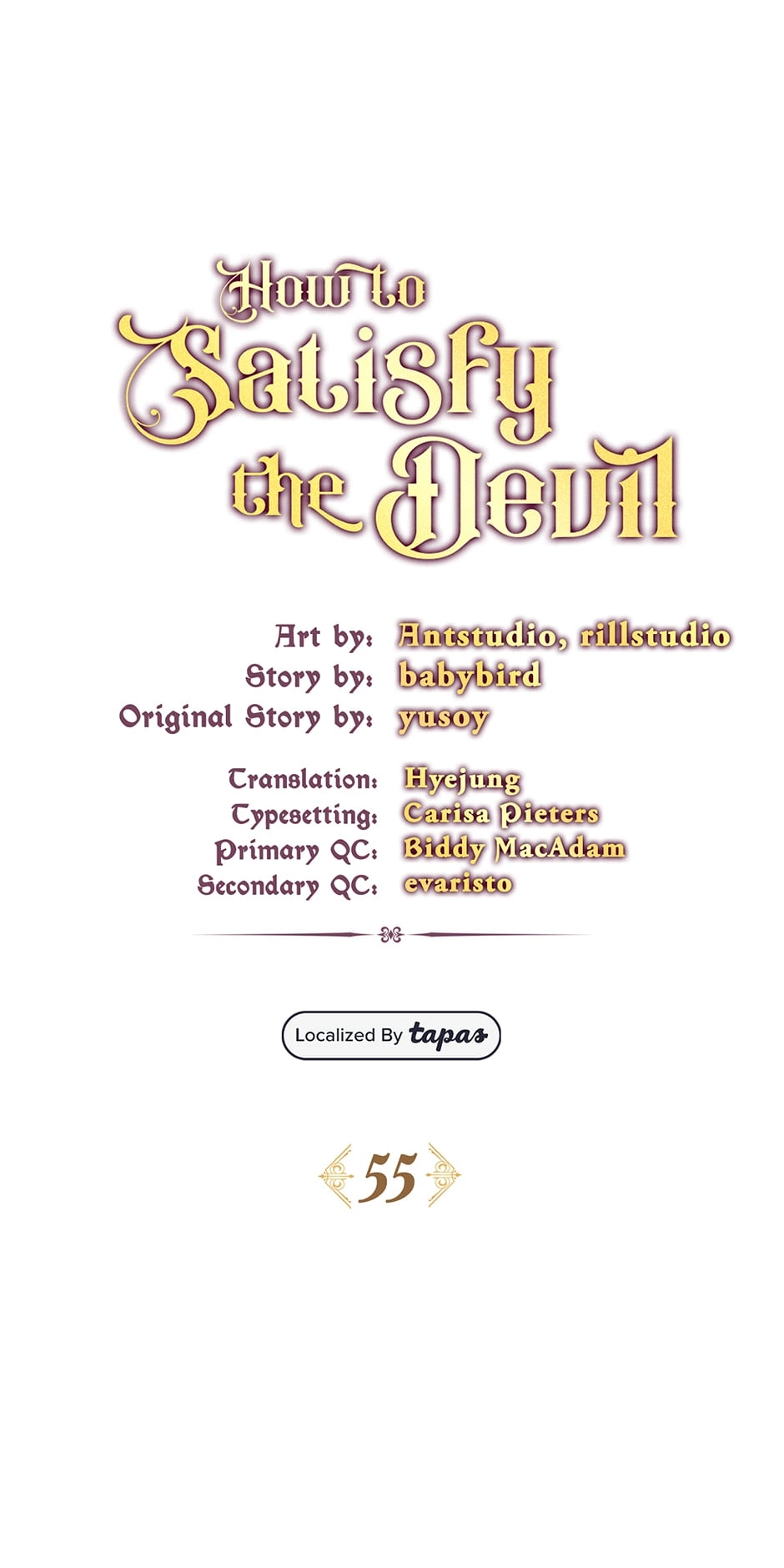 How to Satisfy the Devil Chapter 55 page 22 - 