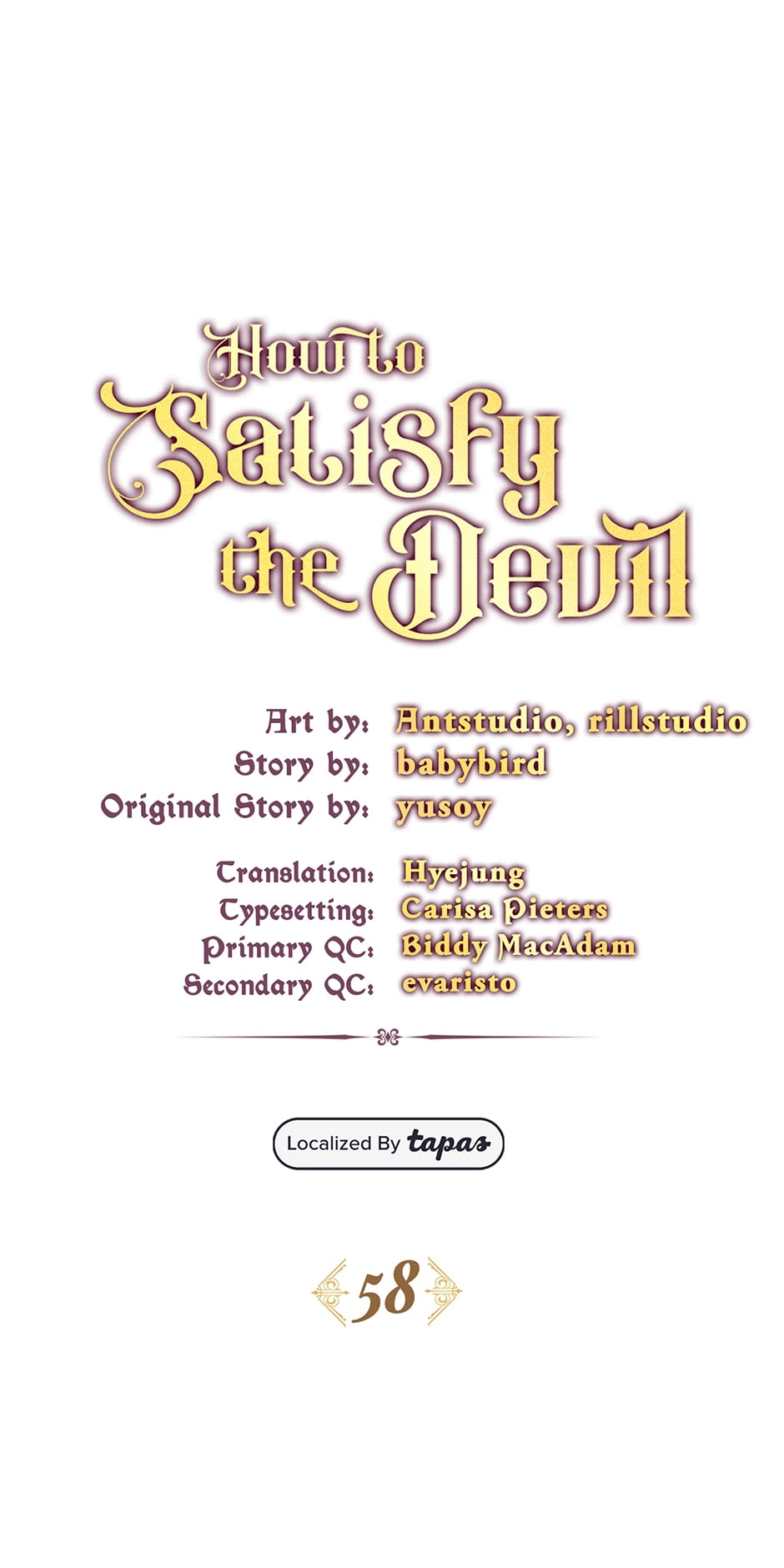 How to Satisfy the Devil Chapter 58 page 22 - 