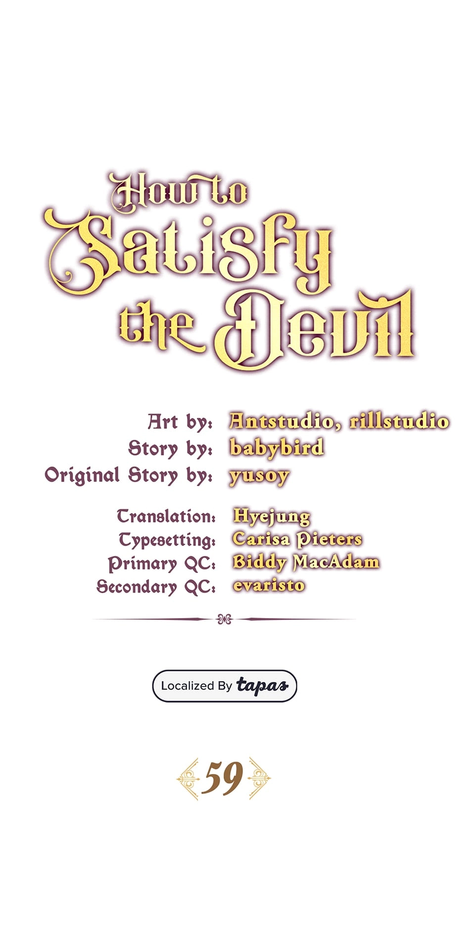 How to Satisfy the Devil Chapter 59 page 38 - 