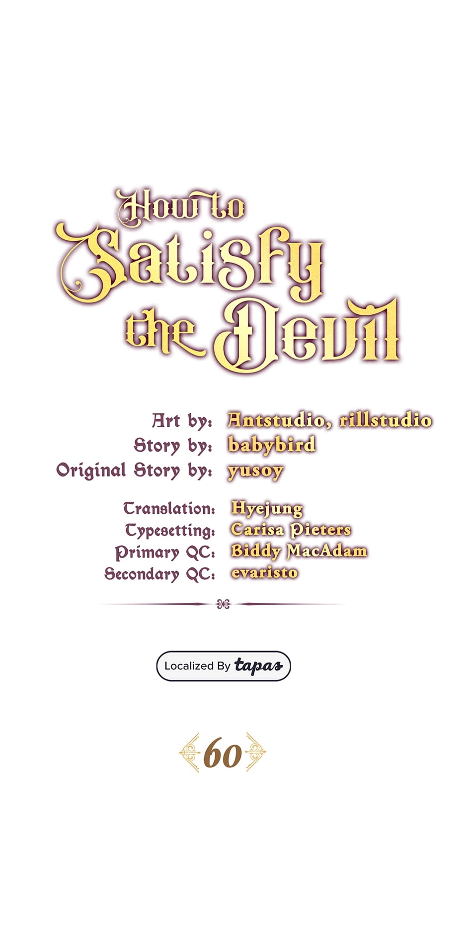 How to Satisfy the Devil Chapter 60 page 21 - 