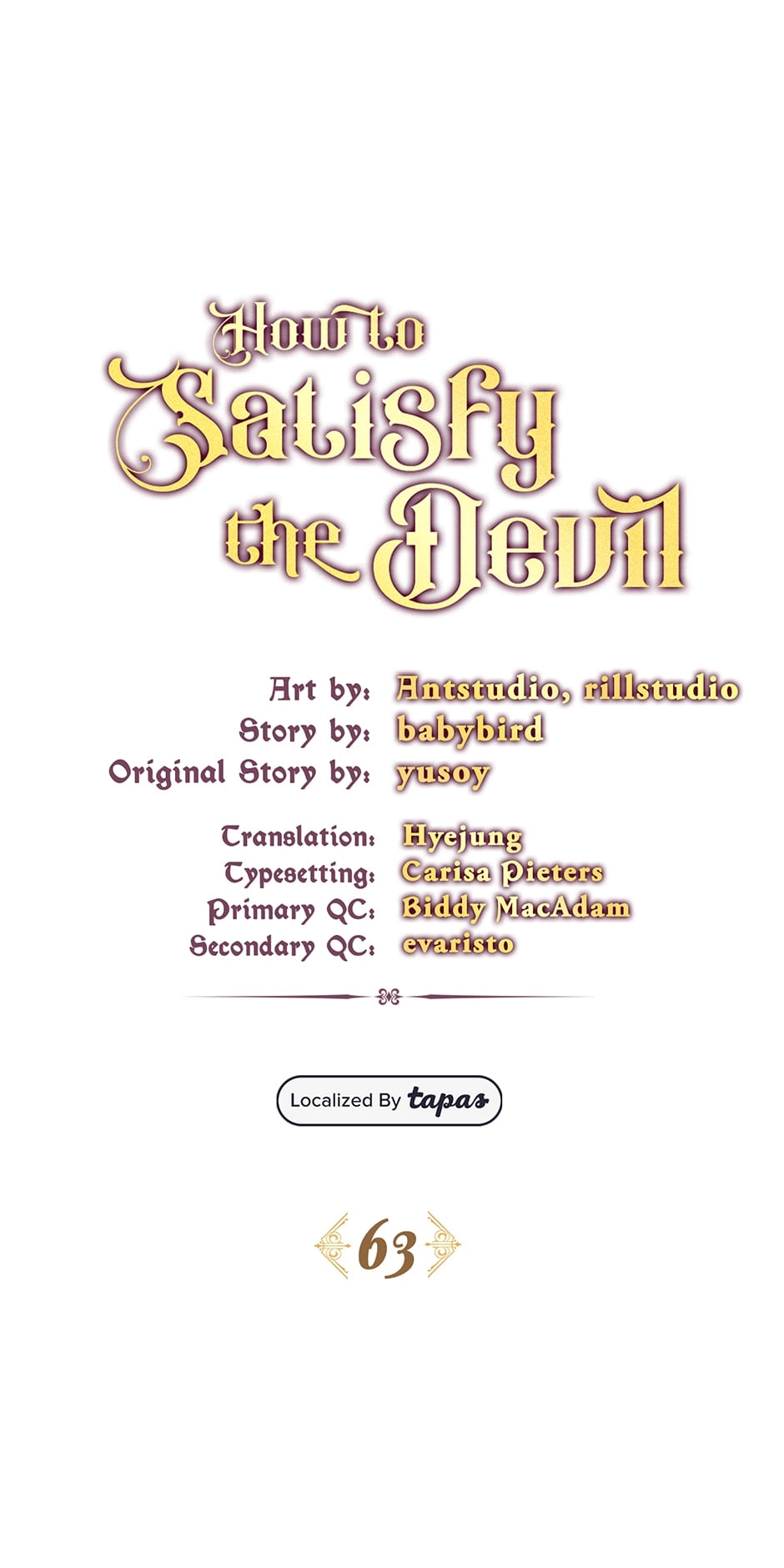 How to Satisfy the Devil Chapter 63 page 19 - 